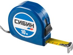 СИБИН 10 м х 25 мм, рулетка (34020-10-25)