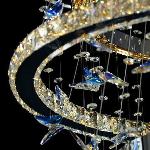 Подвесная светодиодная люстра Citilux Etera CL322090