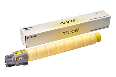 Тонер-картридж Integral для Ricoh MP C-300/SR, C-400/SR, C-401/SRс чипом желтый