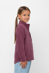 куртка  для девочки  ФЛ 34011-1/амарант