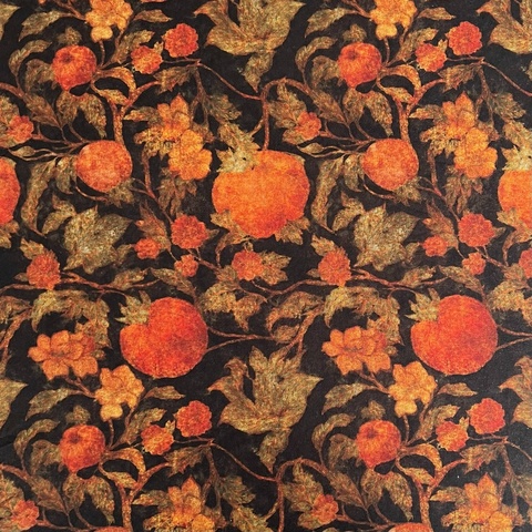 ХУРМА НА ЧЕРНОМ - 100% хлопок