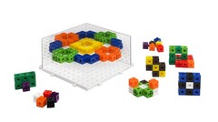 Кубики соединяющиеся 2 см. (100шт). Набор «Изучаем отражения»