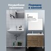 Aquanet 365910 Тумба с раковиной Nova Lite 2.0 100 L напольная цв. дуб рустикальный (365910)