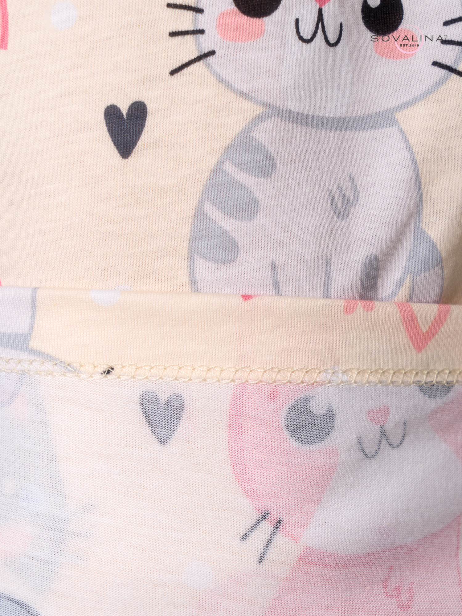 Костюм Лето солнечные котики-пудра