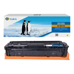 Картридж G&G, аналог HP W2412A/216A желтый 0,85K с чипом