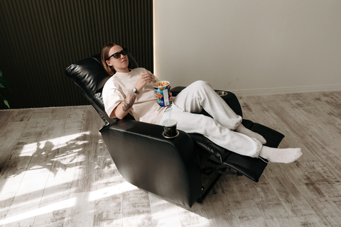 Кресло реклайнер для кинотеатра механическое