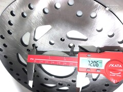 Диск тормозной задний под оригинал HONDA VFR 800 с ABS 2014-2022 г.в.