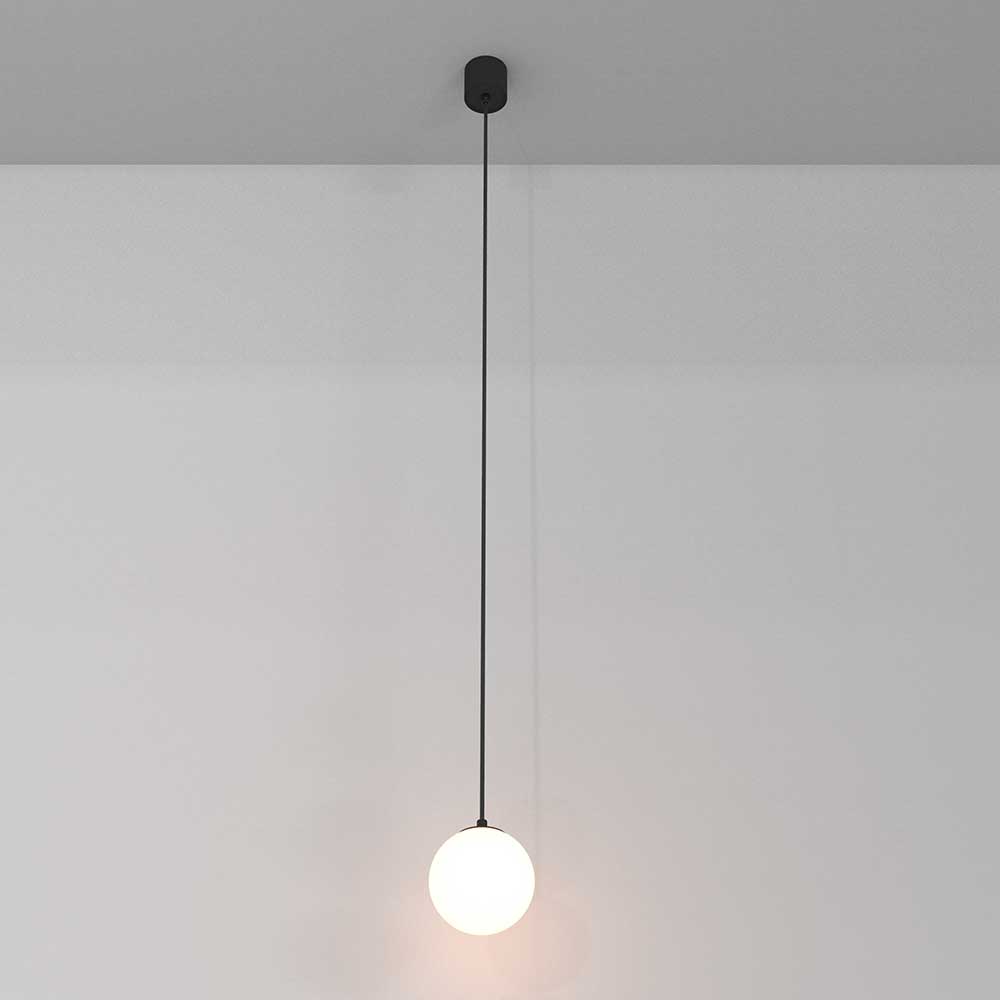 Подвесной светодиодный светильник Maytoni Technical Luna P039PL-5W3K-10-B