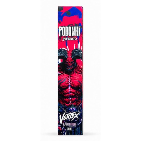 Жидкость PODONKI INFERNO Salt 2% Extra HARD - Черника Вишня