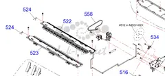 Epson - 1522680 - New & Original PF Paper Feed Timing Belt