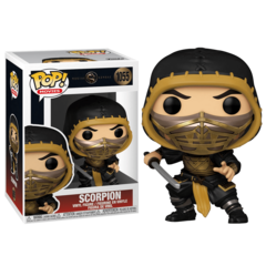 Фигурка Funko POP! Movies Mortal Kombat Scorpion w/Chase (MT)