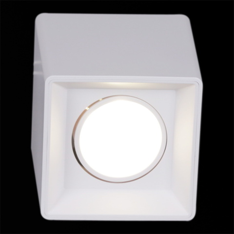 Светильник точечный накладной 16125-9.5-001 GU10 WT Белый