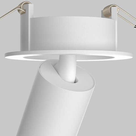 Встраиваемый светильник Maytoni Focus led C071CL-7W4K-WB