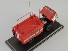 GAZ-66 KShM R-142N 66 Command-staff fire department 1:43 Start Scale Models (SSM)