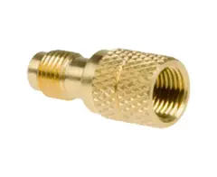 Адаптер AD87 (прямой, штуцер 5/16"-R410A; гайка 1/4"-R22)