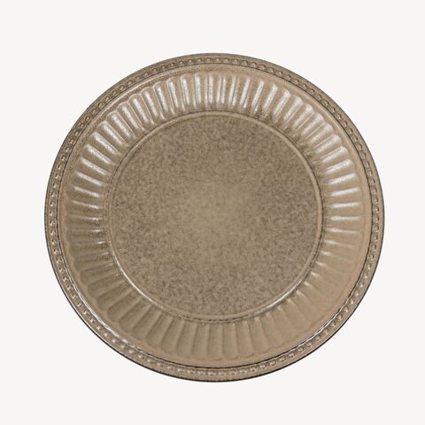 Тарелка плоская 20.1см Дымов Керамика Ритм Терракота