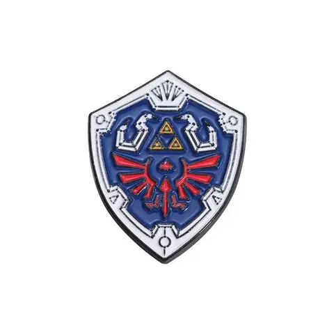 Значок металлический Линк из игры Легенда о Зельде