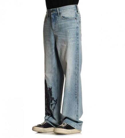 Affliction | Джинсы мужские Wide Leg Binded Orion Jeans 110WL205 слева