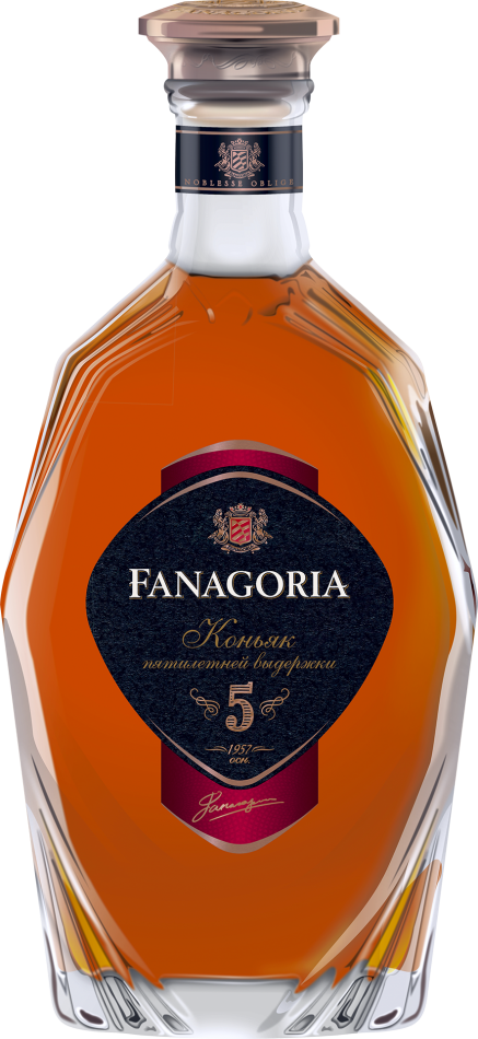 Российский коньяк пятилетний 