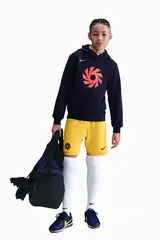 Кофта Nike Erling Haaland Club Fleece Junior - темно-синий