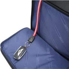 Рюкзак деловой BOPAI чёрный нат. кожа (уценка)