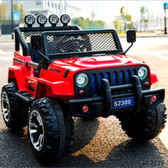 Электромобиль детский "JEEP 4WD",12V,красный