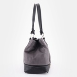 Сумка Саломея 852 мульти итальянский серо-черный