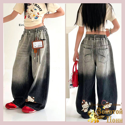 Джинсы девочке (5-10) 251205-GNK162.1