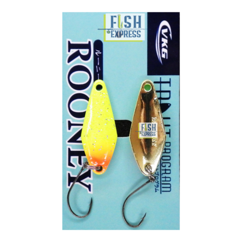 Блесна колеблющаяся на форель VKG ROONEY 2.2гр #039