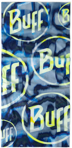 Картинка бандана-труба Buff CoolNet Atis Blue - 4
