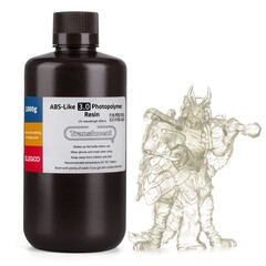 Фотополимерная смола Elegoo ABS-Like Resin V3.0 Colored, прозрачная (Translucent) (1 кг)