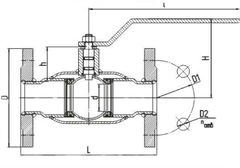 Конструкция LD КШ.Ц.Ф.GAS.150.016.П/П.02 Ду150