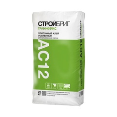 Клей для керамической плитки Стройбриг Гранификс АС12 усиленный (25 кг)