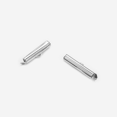 Концевик-трубочка, 20мм, родирование