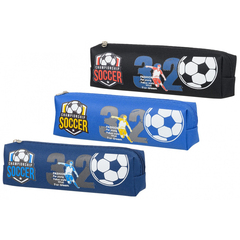 Пенал-косметичка Basir без наполнения, 19,5*5,5*3,5 см, на молнии, ассорти