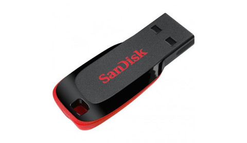 USB yaddaş karti SanDisk Cruzer Blade USB 32GB Flash Drive