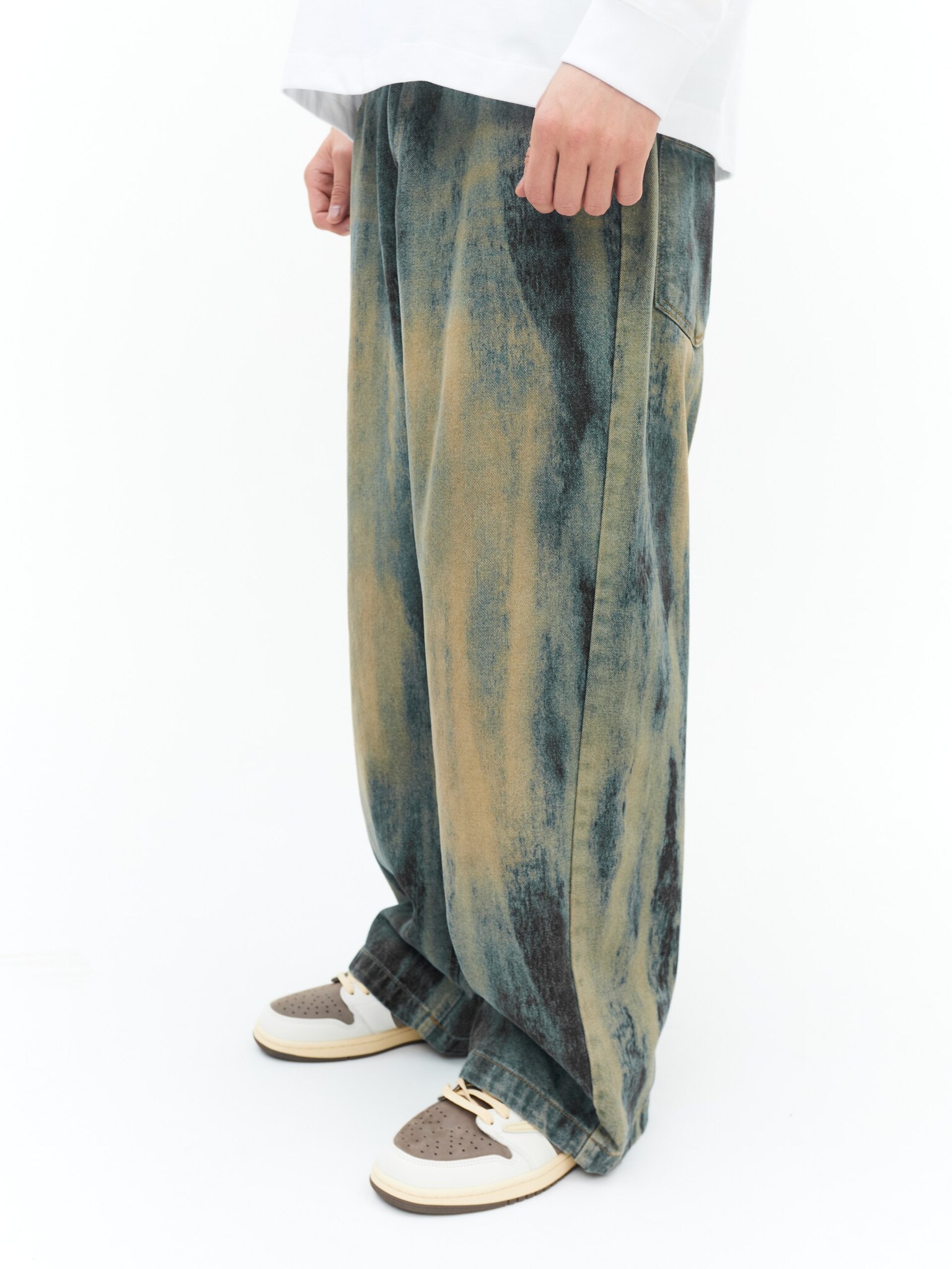 Джинсы мужские VOTUS градиент (синий)