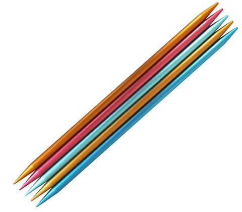 Спицы для вязания Addi Colibri чулочные  20 см, 3 мм
