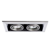 Светильник встраиваемый поворотный Arte Lamp Cardani piccolo A5941PL-2SI