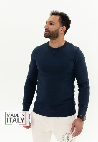 Свитшот Bowery NYC однотонный Mood Indigo