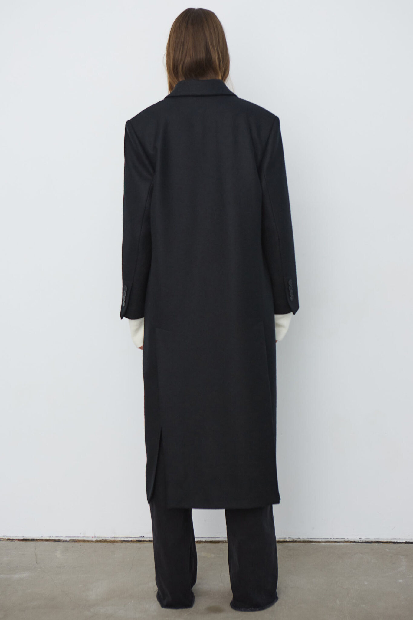 Пальто daddy женское, черный