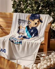Теннисное полотенце Australian Open x Ralph Lauren Beach Towel - white