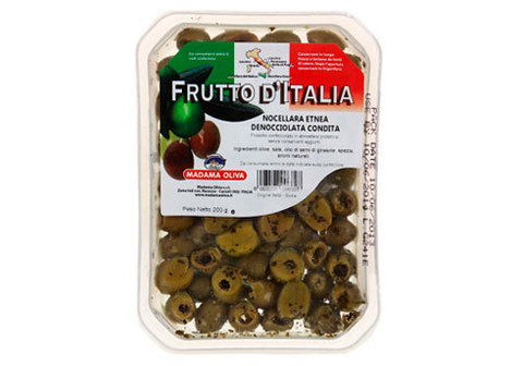Оливки Nocellara Etnea с приправами, 200г