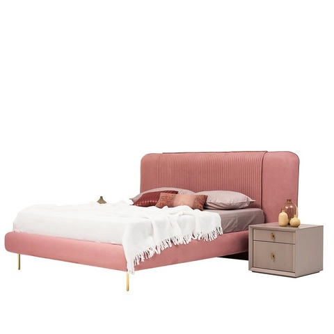 Кровать ASTORIA Enza Home розовый