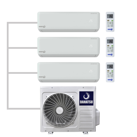 Мульти сплит-система Dahatsu DHMULT-30/3 + DHMULT - 09*2 + DHMULT - 12