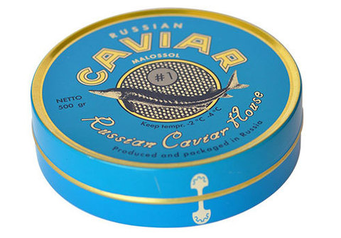 Икра черная сибирского осетра, 500г