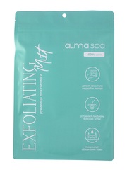 ALMASPA Шелковая пилинг-варежка (цвет мятный)