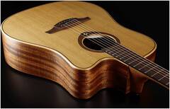 Гитара электроакустическая шестиструнная LAG T-170D CE