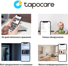 TP-Link Tapo C200 домашняя Wi-Fi камера (поворотная)