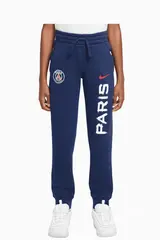 Штаны Nike PSG 24/25 Club Fleece Junior - темно-синий